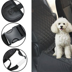 Panier Voiture/Protection de Siège Individuelle pour Animaux, Livrée avec une ceinture de sécurité pour chien GRATUITE !